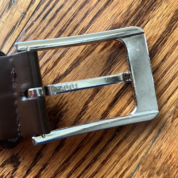 NWOT  leather belt, Large - Picture 4 of 11